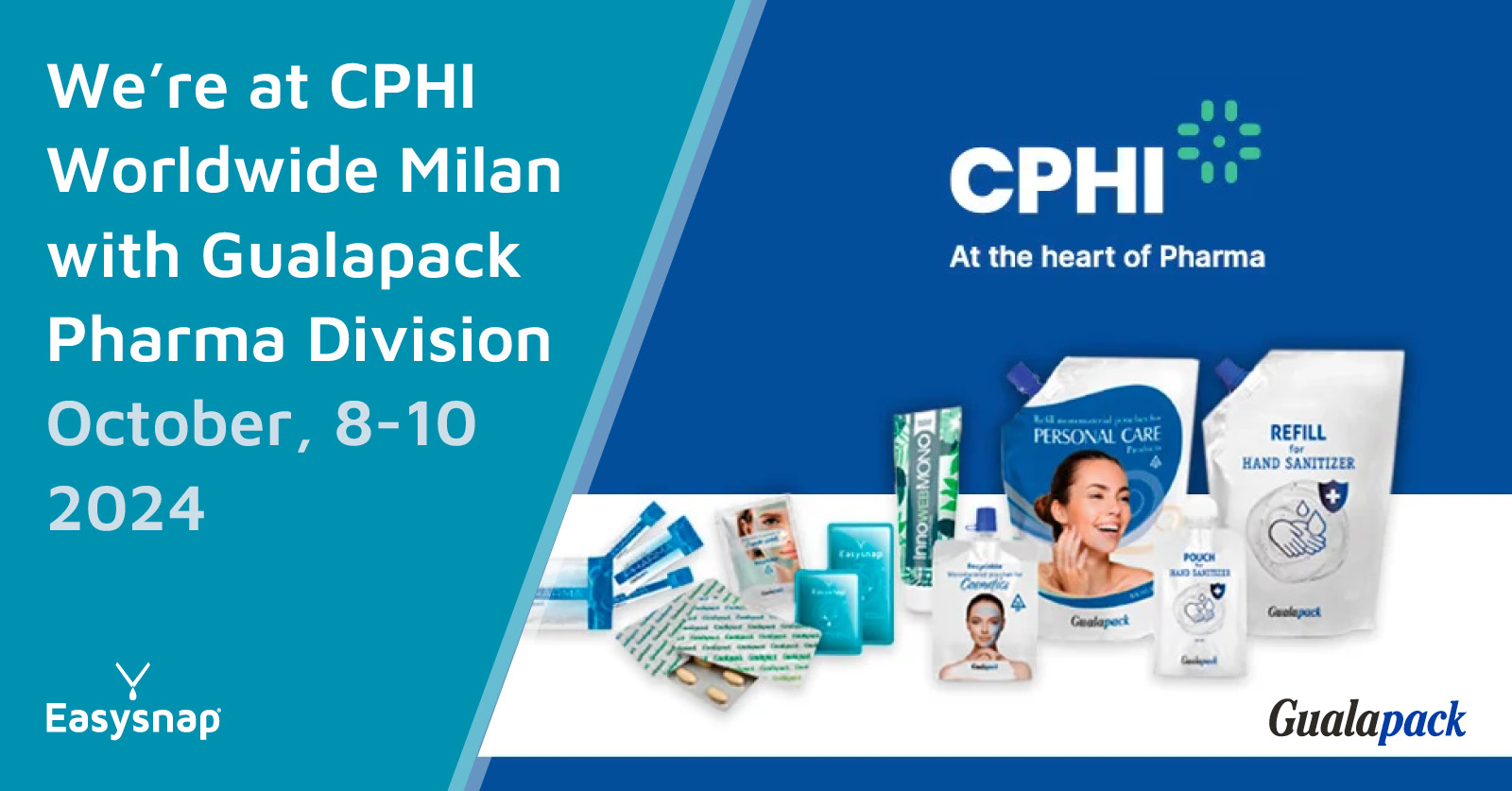 CPHI Milano 2024 Easysnap Technology