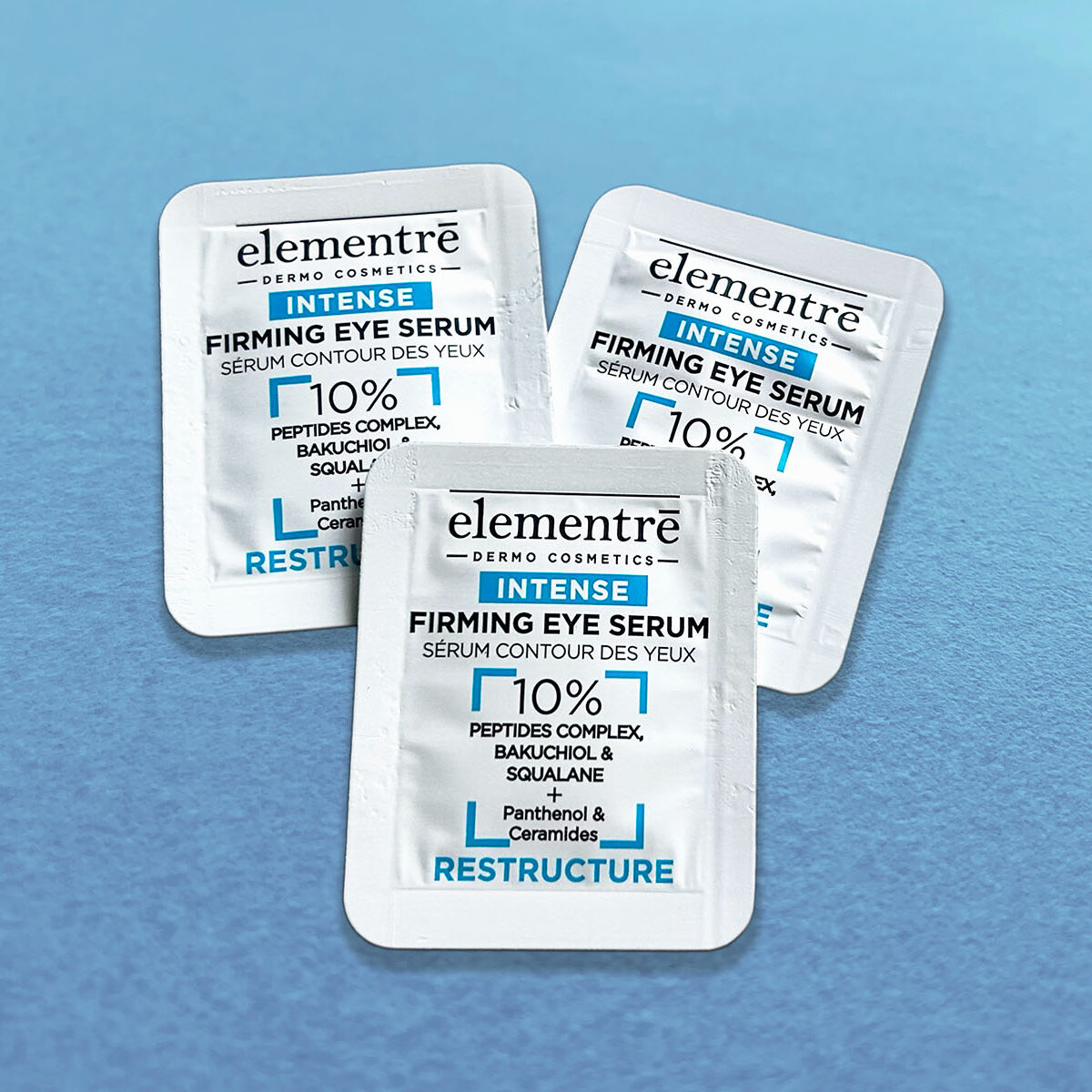 Elementre single-dose packaging sachets