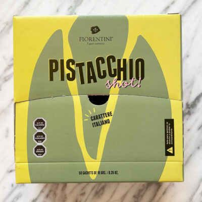 Fiorentini secondary packaging pistachio cream easysnap single dose