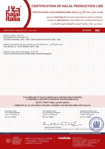 Certificate Halal Co-Packing