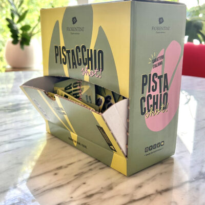 Fiorentini secondary packaging pistachio cream easysnap single dose