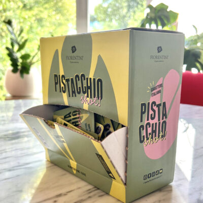 Fiorentini secondary packaging pistachio cream easysnap single dose