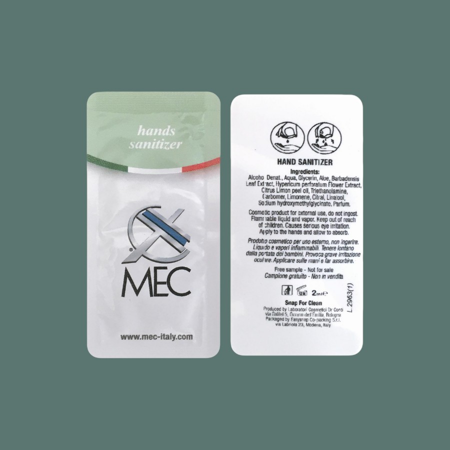 Easysnap single dose MEC Italy Easysnap Technology