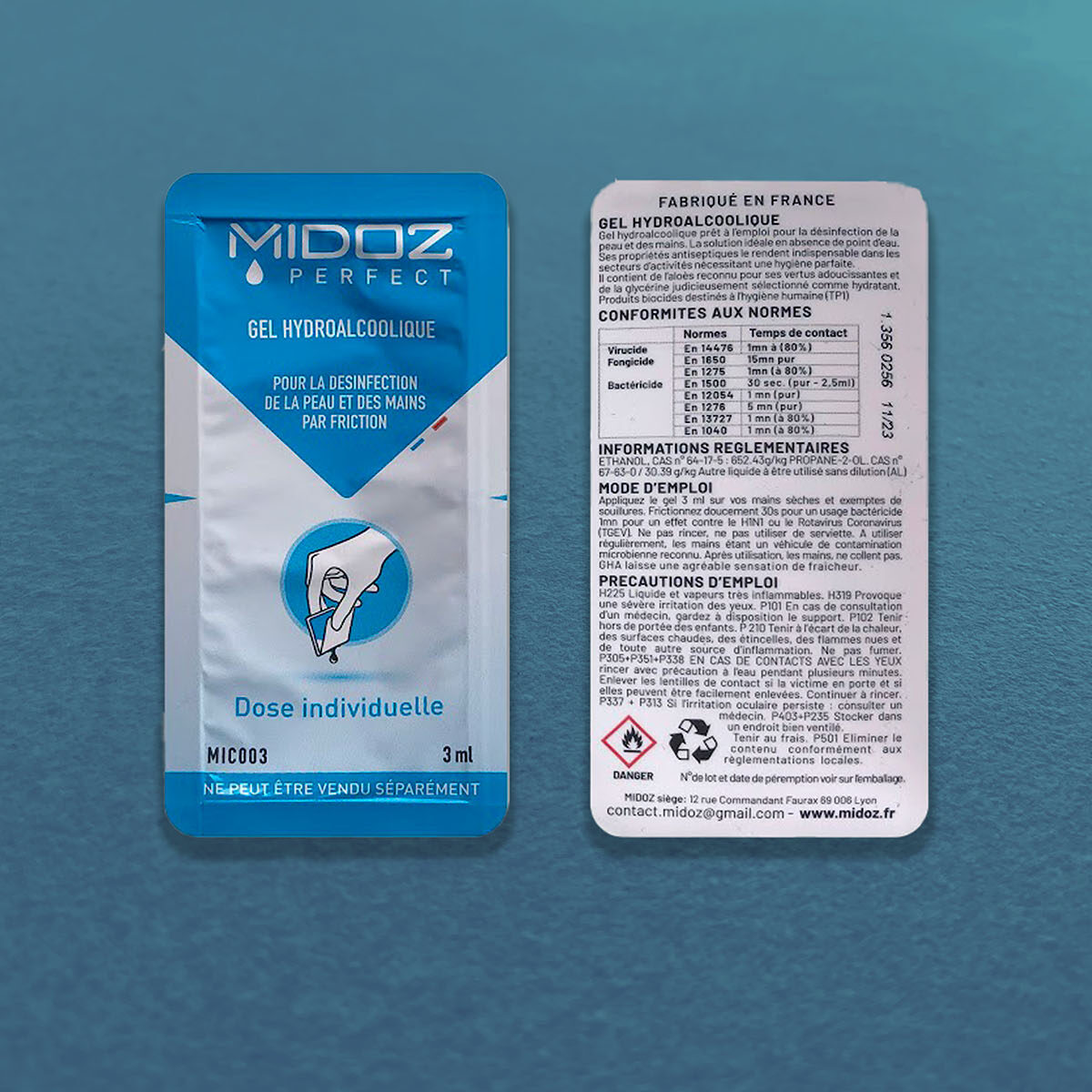 Easysnap Single Dose Midoz Hand Sanitizer Easysnap Technologyv