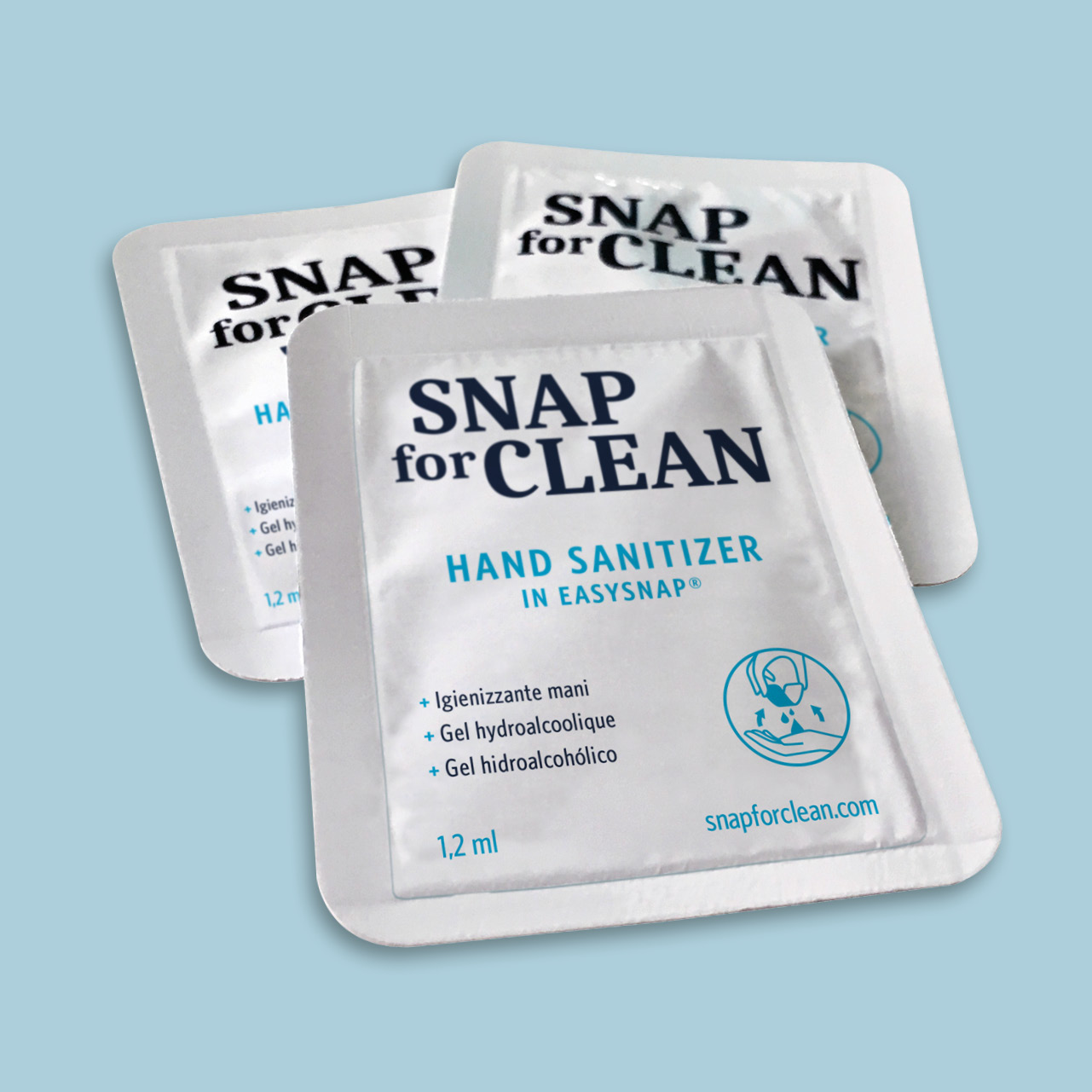 Hand Sanitzer Snap for clean