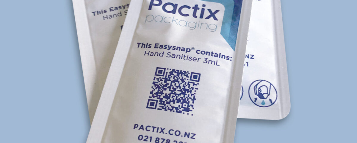 Pactix Hand Sanitzer Easysnap single dose