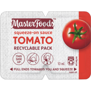 Tomato Sauce Masterfoods Easysnap Technology
