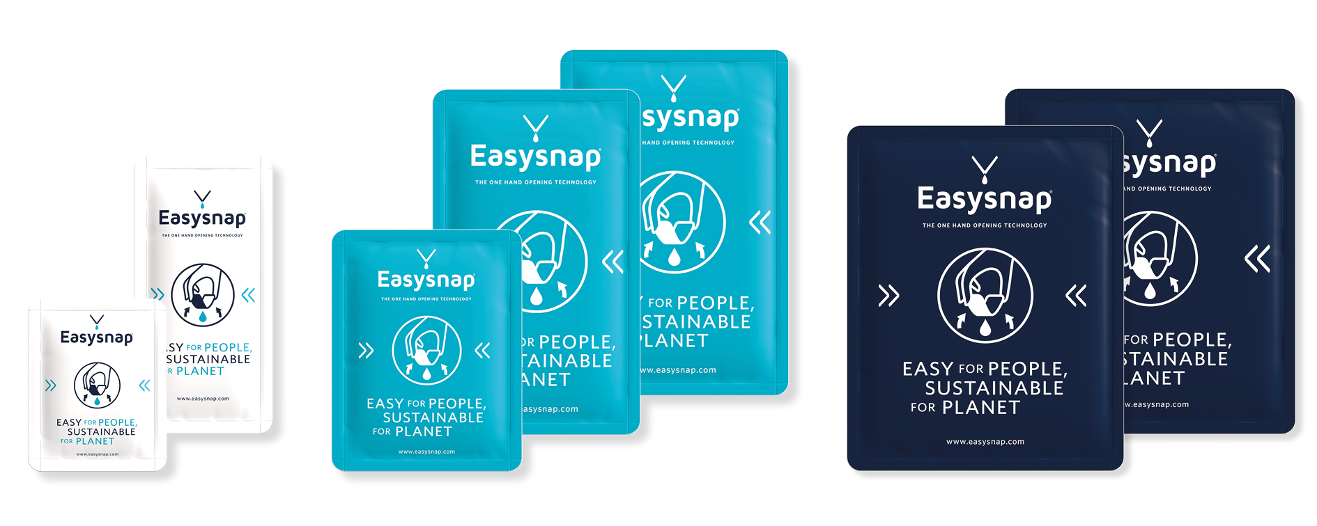 Easysnap single dose size and dimesions